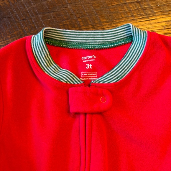 Carters 3T Footed Pajamas - excellent condition! - Picture 7 of 8